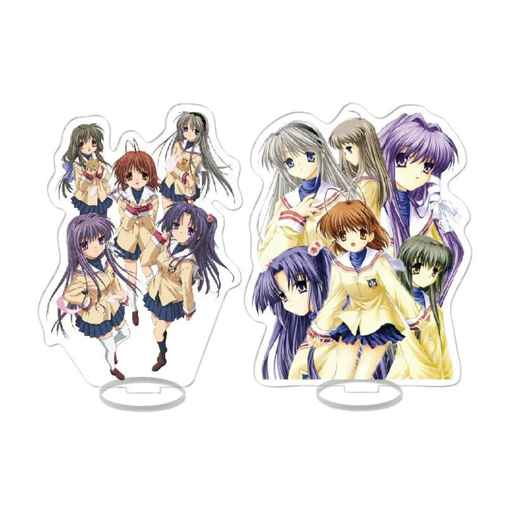 15CM Charm Anime CLANNAD Acrylic stand Model Cosplay Characters Ornament Accesorios Goods Collection Gifts