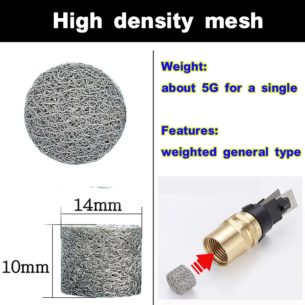 Brass Thread Snow Foam Orifice Nozzle Tips + Foam Maker For Foam Lance Stainless Steel Lances Nozzle For High Pressure Washer