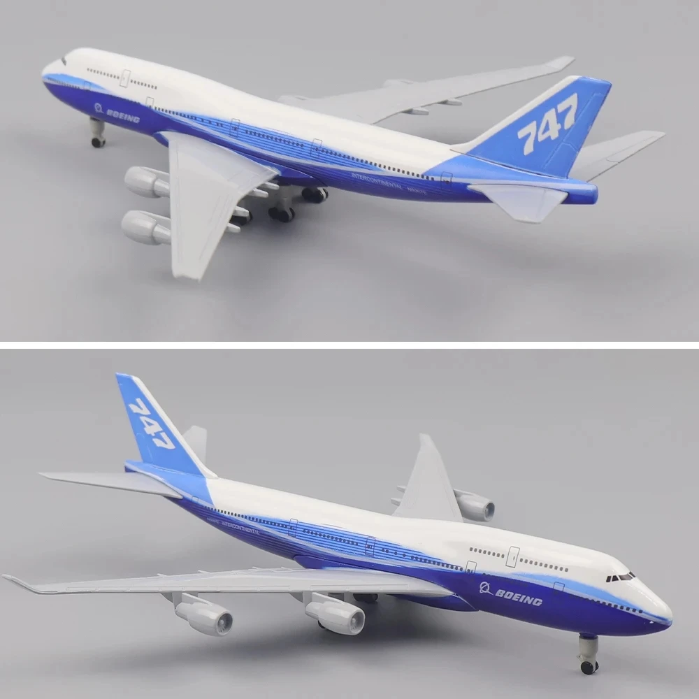 20cm B747 Model Plane Model Airplane Original B787 Aircraft Model 1:300 Diecast Metal Airplanes Plane Toy