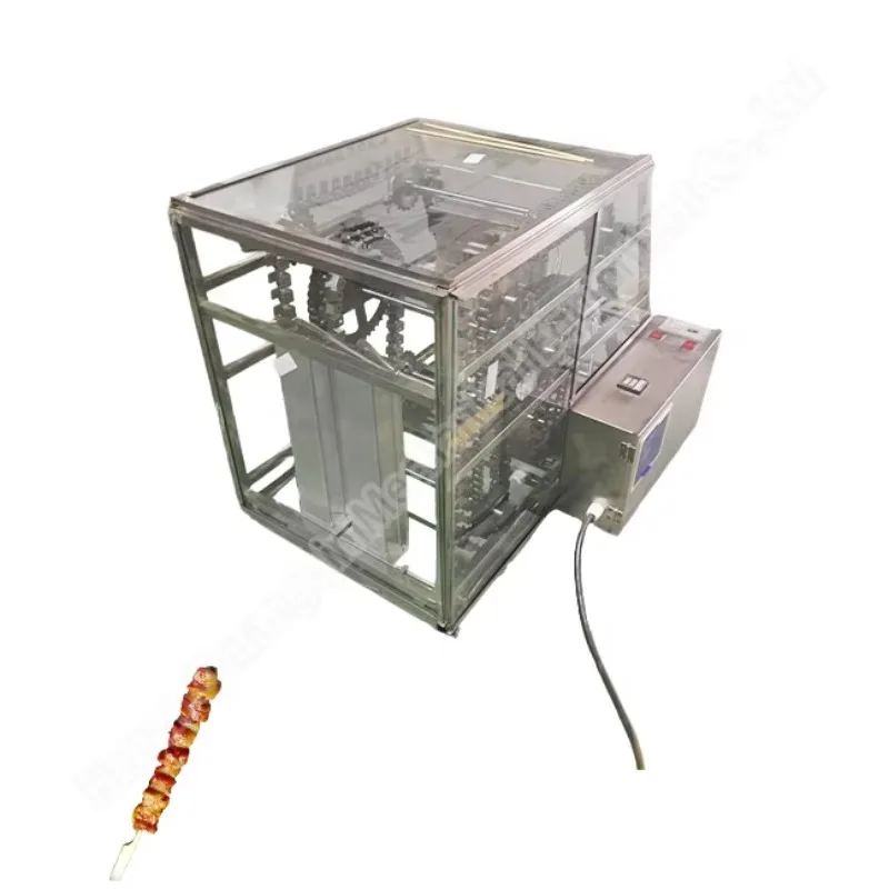 Mini Kebab Machine Electric Rotating Bbq Barbecue Grill Machine Restaurant Liquefied Heating Barbecue Machine