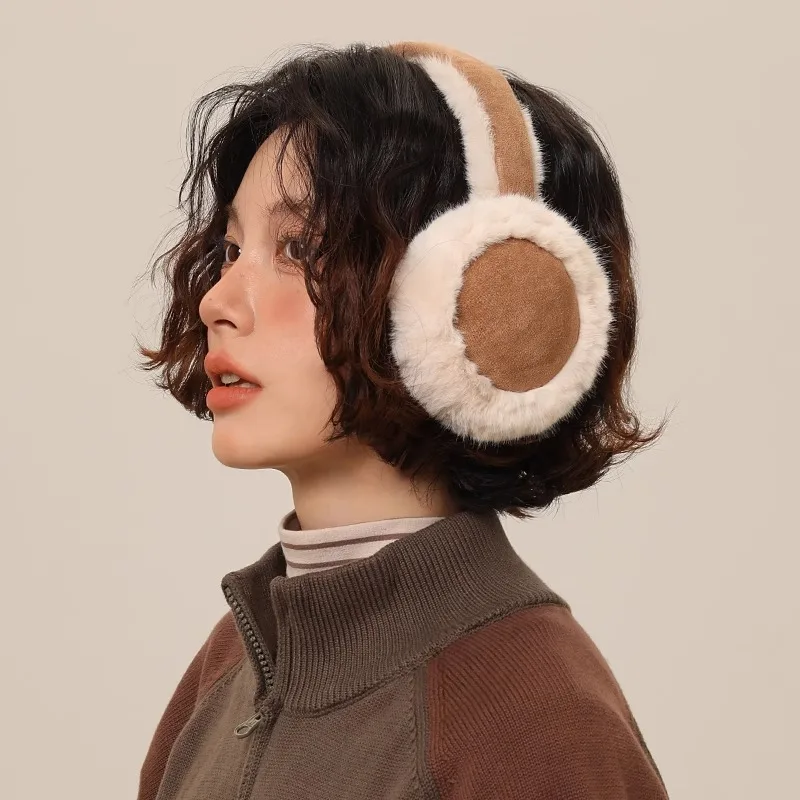 Classic Plush Earmuffs - Soft, Warm & Cozy Winter Ear Warmers for Outdoor Activities