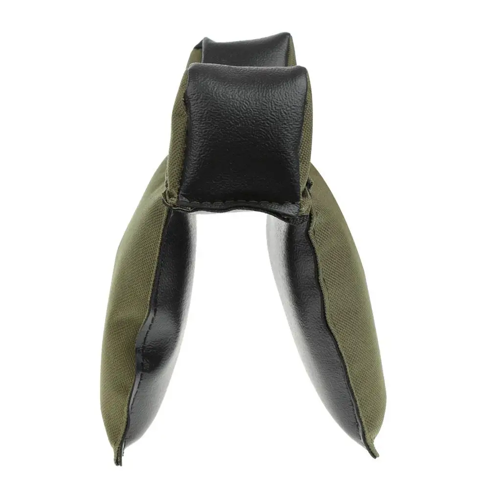 Olive Green Shooting Rest Bag Rugged Polyester Hunting Accessories for Rest on Car or Fence