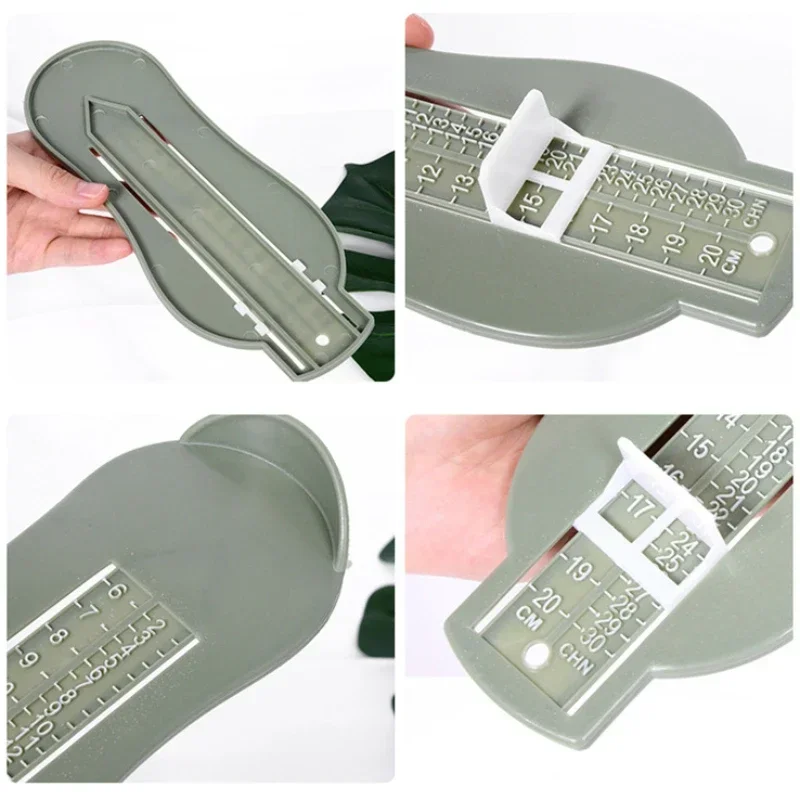 الطفل القدم حاكم الاطفال القدم طول جهاز قياس أحذية الأطفال آلة حاسبة حذاء الرضع قياس أداة الطفل إكسسوارات الأحذية