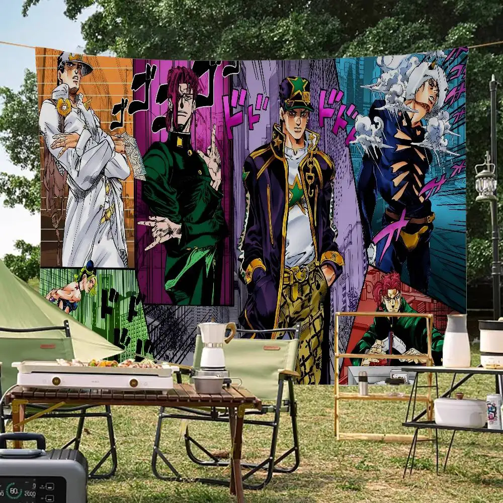 Anime JoJos Bizarre Adventure Advanced Printing Commercial Advertising Flag Company Party Banner