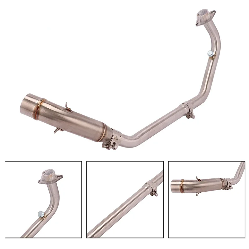 

Motorcycle Exhaust Muffler Escape Moto Modify Front Link Pipe Slip For HONDA CBR125 CBR125R CB125R CBR 125R CB 125 2017 - 2021