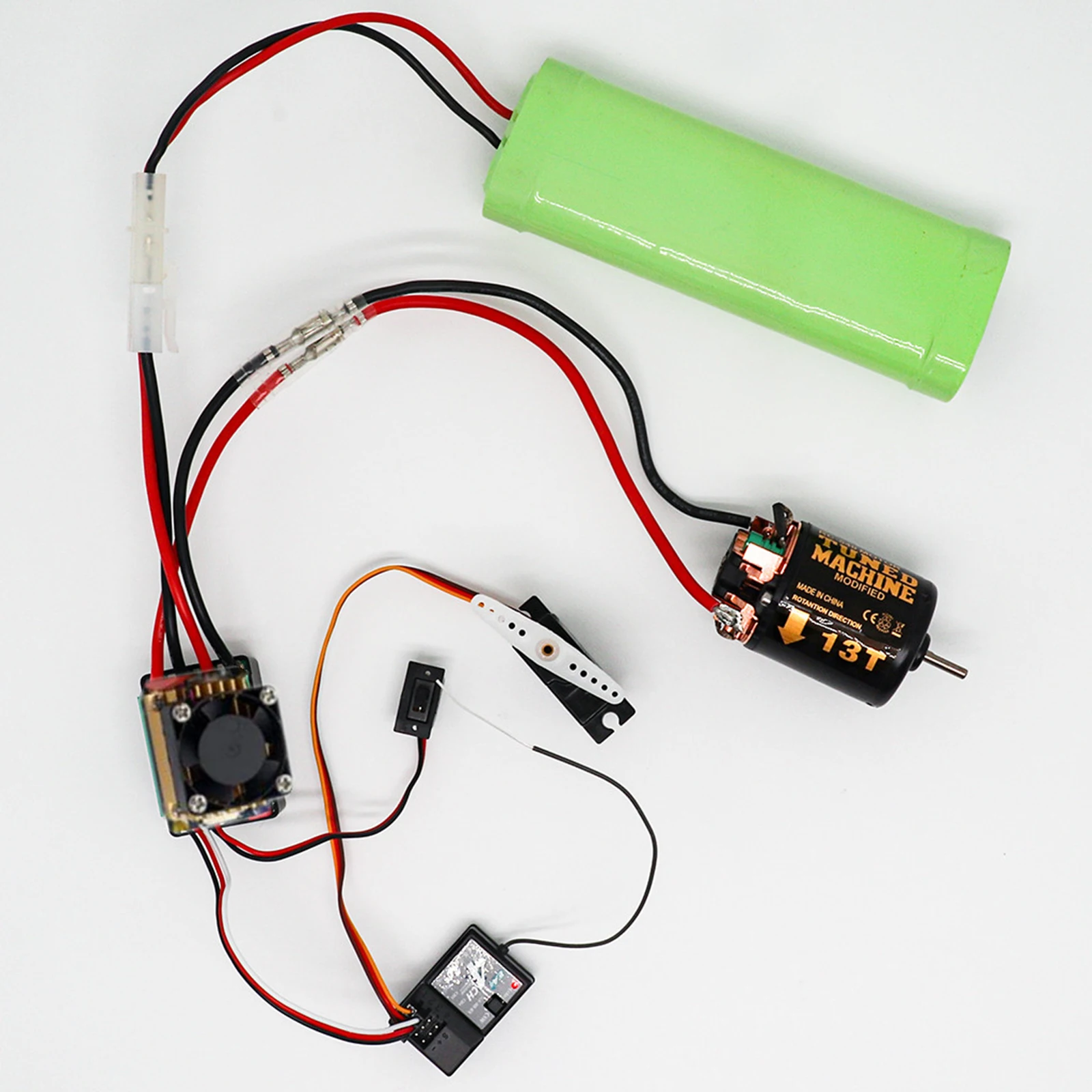 480A Водонепроницаемый матовый регулятор скорости ESC с 6 В/3 А BEC для 1/10 RC Car Crawler Axial SCX10 Pro Capra Redcat Gen8 Tamiya HSP