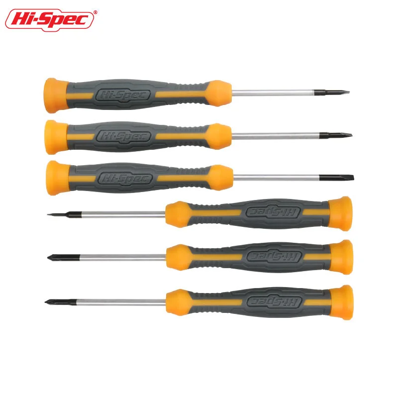 Hi-spec 6pc Screwdriver Set Electrical Repair Magnetic Screwdriver contains the HEX ScrewDriver Torx ScrewDriver Set