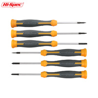 Hi-spec 6pc Screwdriver Set Electrical Repair Magnetic Screwdriver contains the HEX ScrewDriver Torx ScrewDriver Set