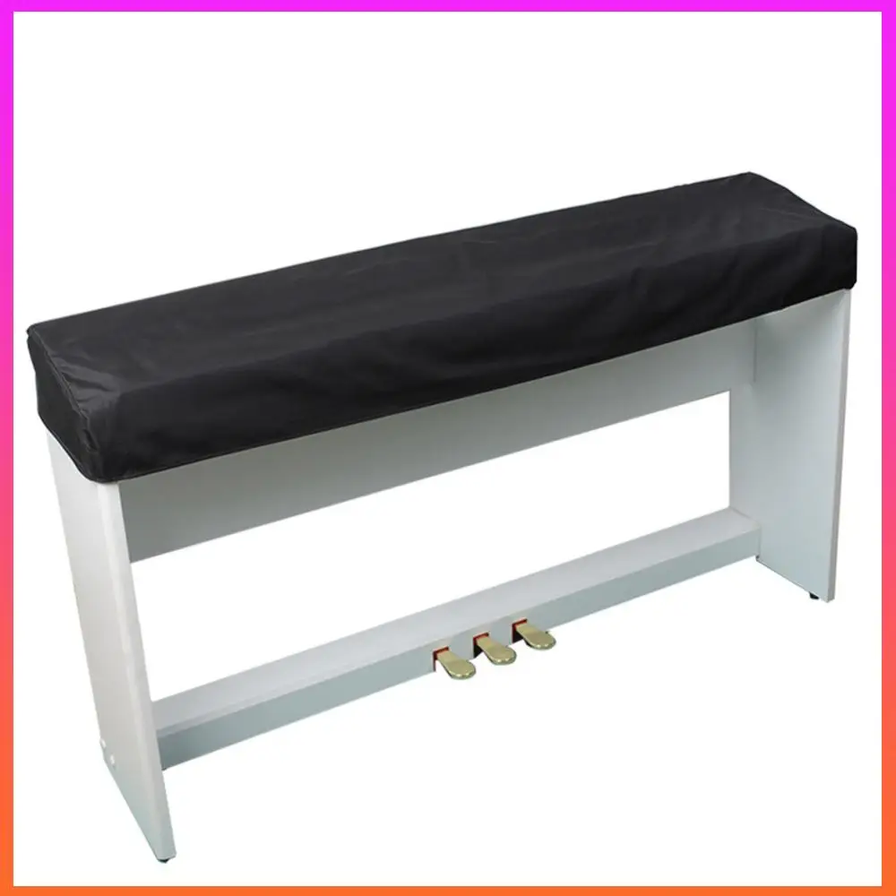 Hot Sale elektronische pianohoes Bekwame vervaardiging Sleutel Elektronische digitale pianohoes Stofdichte pianotoetsenbordhoes Zwart