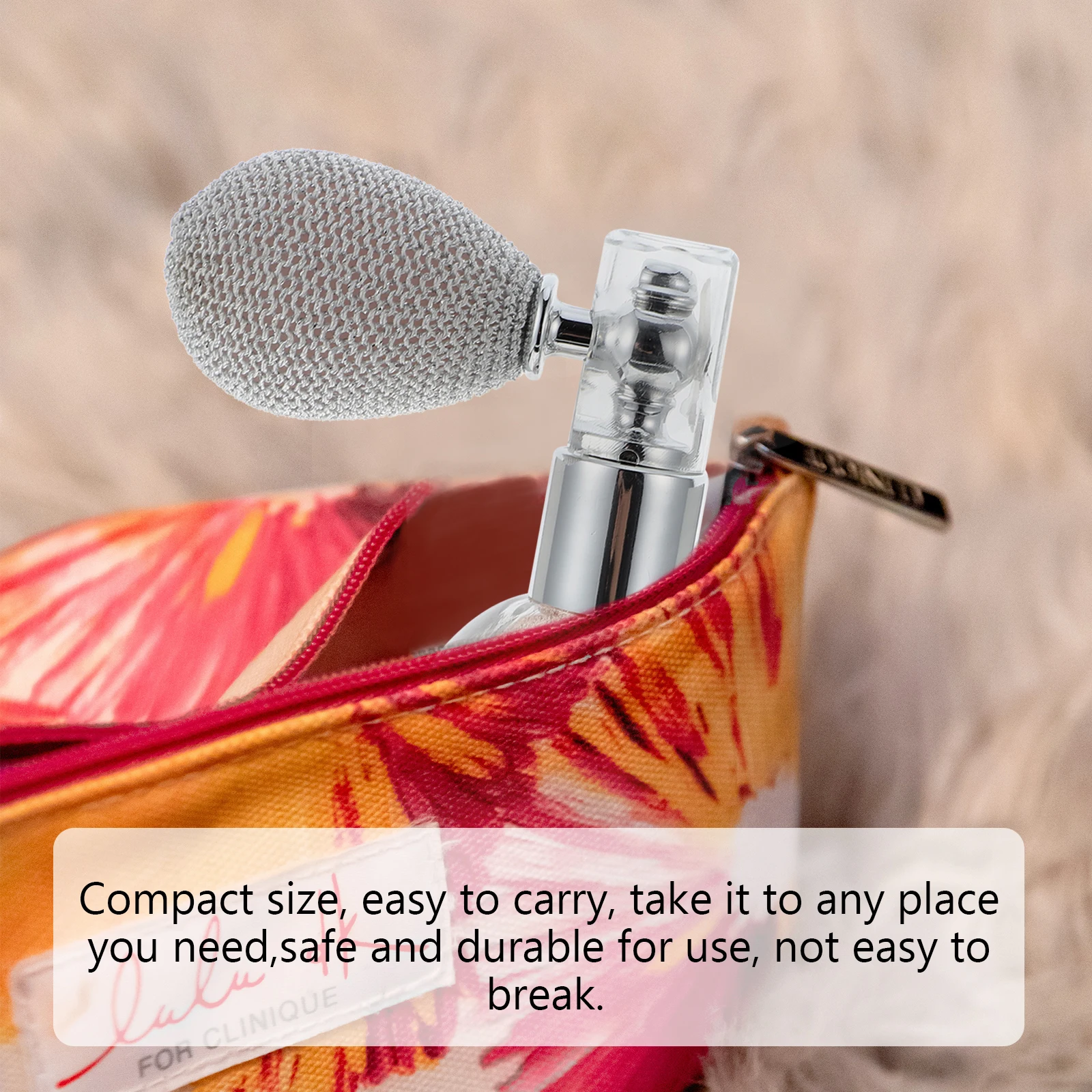 

Flash Powder Sprayer Bottle for Body Hair Highlighter Glitter Makeup Spray Tool Compact Portable Dispenser