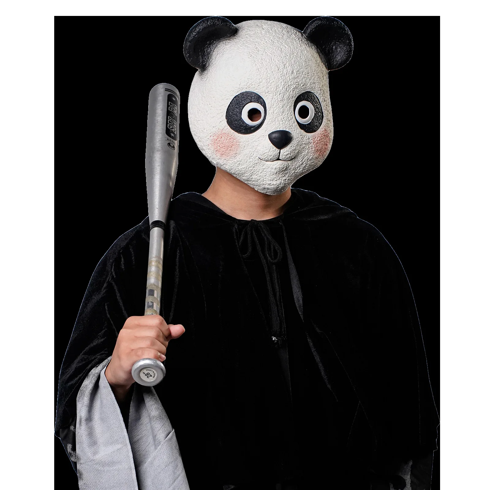 Latex-Pandamaske Lustige Tiermasken für Erwachsene Halloween-Party-Kostüm – Detail 6