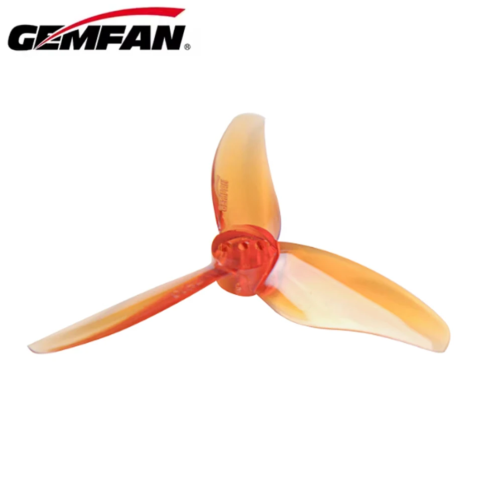 8Pairs (8CW+8CCW) Gemfan Hurricane 2520 2.5X2X3 3-Blade PC Propeller for Mini FPV Freestyle 2.5inch Drone 1404 motor view 3