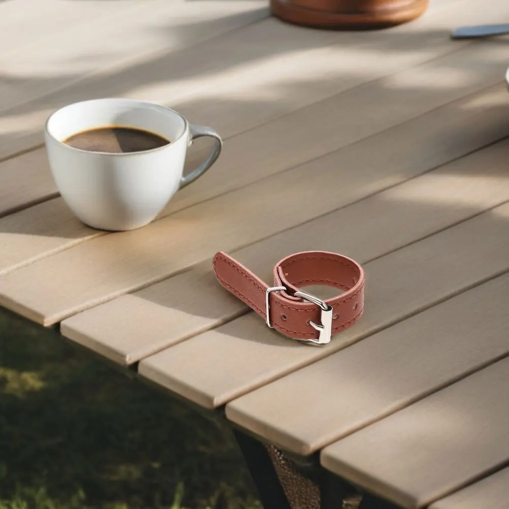 8Pcs Bike Basket Straps Sturdy PU Adjustable Buckle Front Bicycle Basket Belts for Kids Cycling Gear Cycling Decor