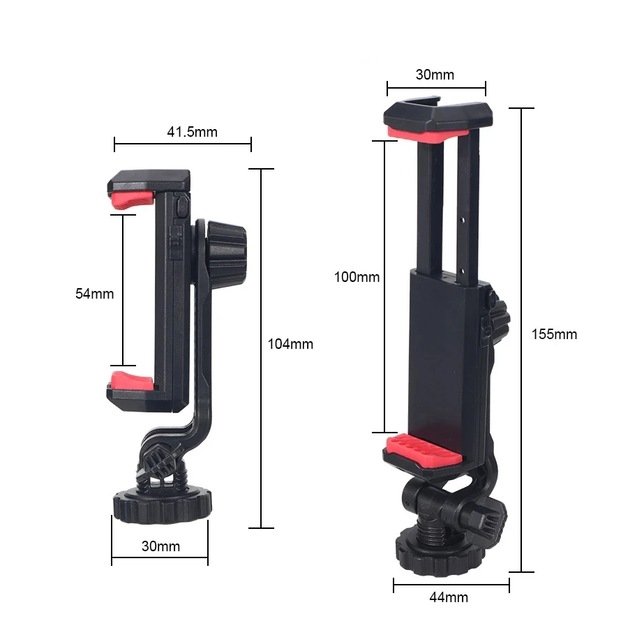 360 درجة تدوير الهاتف جبل حامل ترايبود آيفون 14 13 12 برو ماكس الهاتف الذكي مع الحذاء البارد ل Mic ضوء الهاتف كليب