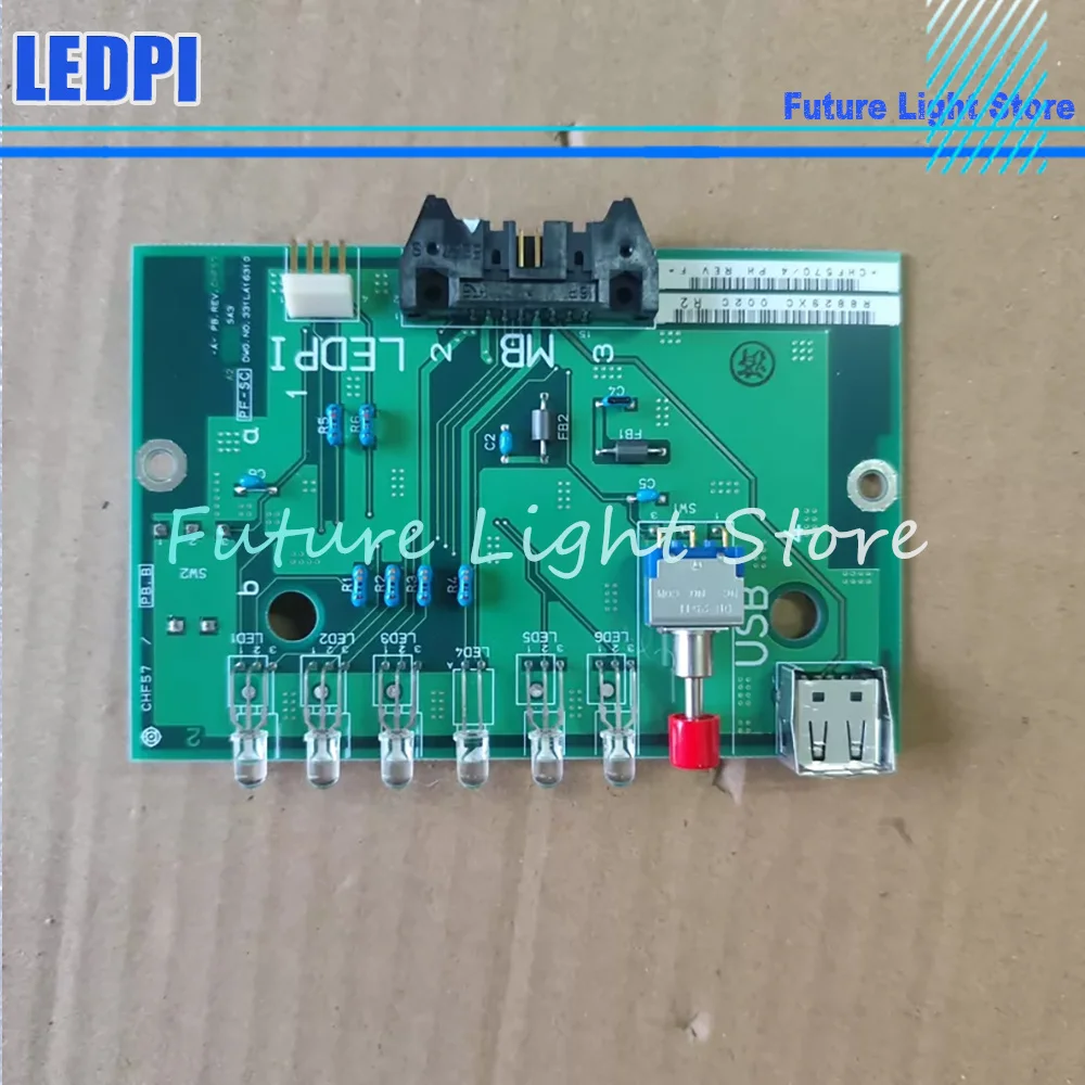 LEDPI Card USB Interface 6 x LED Lights