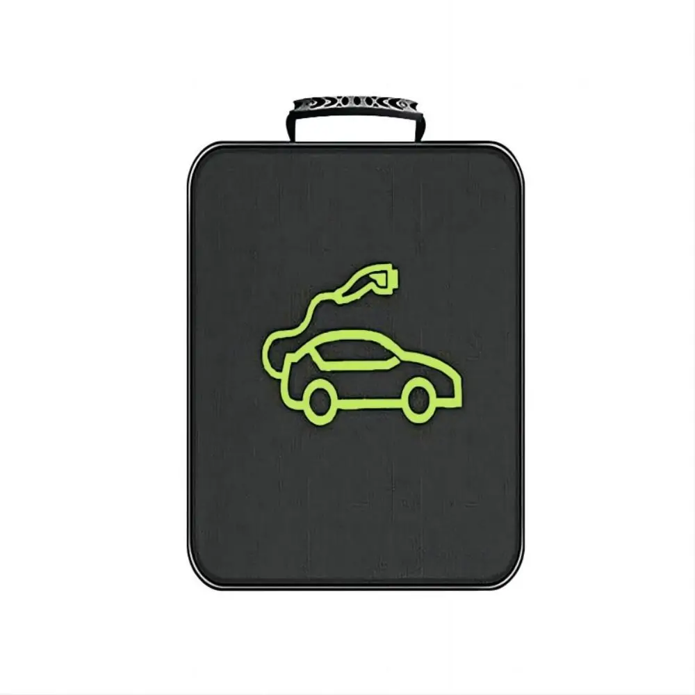 

Handheld Electric Car Charger Plugs Bag Antiflaming Waterproof EV Car Battery Jumper Cable Bag Oxford Cloth High-capacity