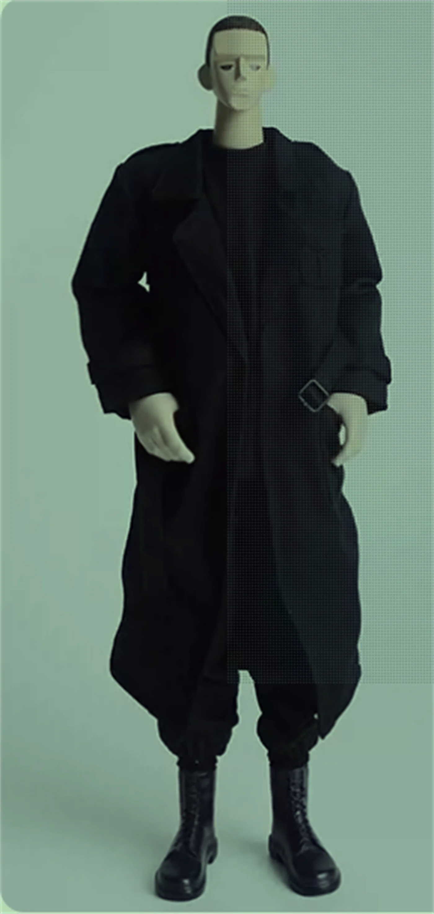 

Повседневная куртка-ветровка для солдата 1/6, британское длинное пальто, модная мужская одежда, модель для фигурок 12 дюймов