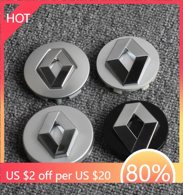 Колпаки ступиц 57 мм 60 мм, колпаки центральной ступицы колеса автомобиля, значок для Renault Megane 2 3 4 Twingo Clio Talisman Captur Trafic Kwid Logo Ri