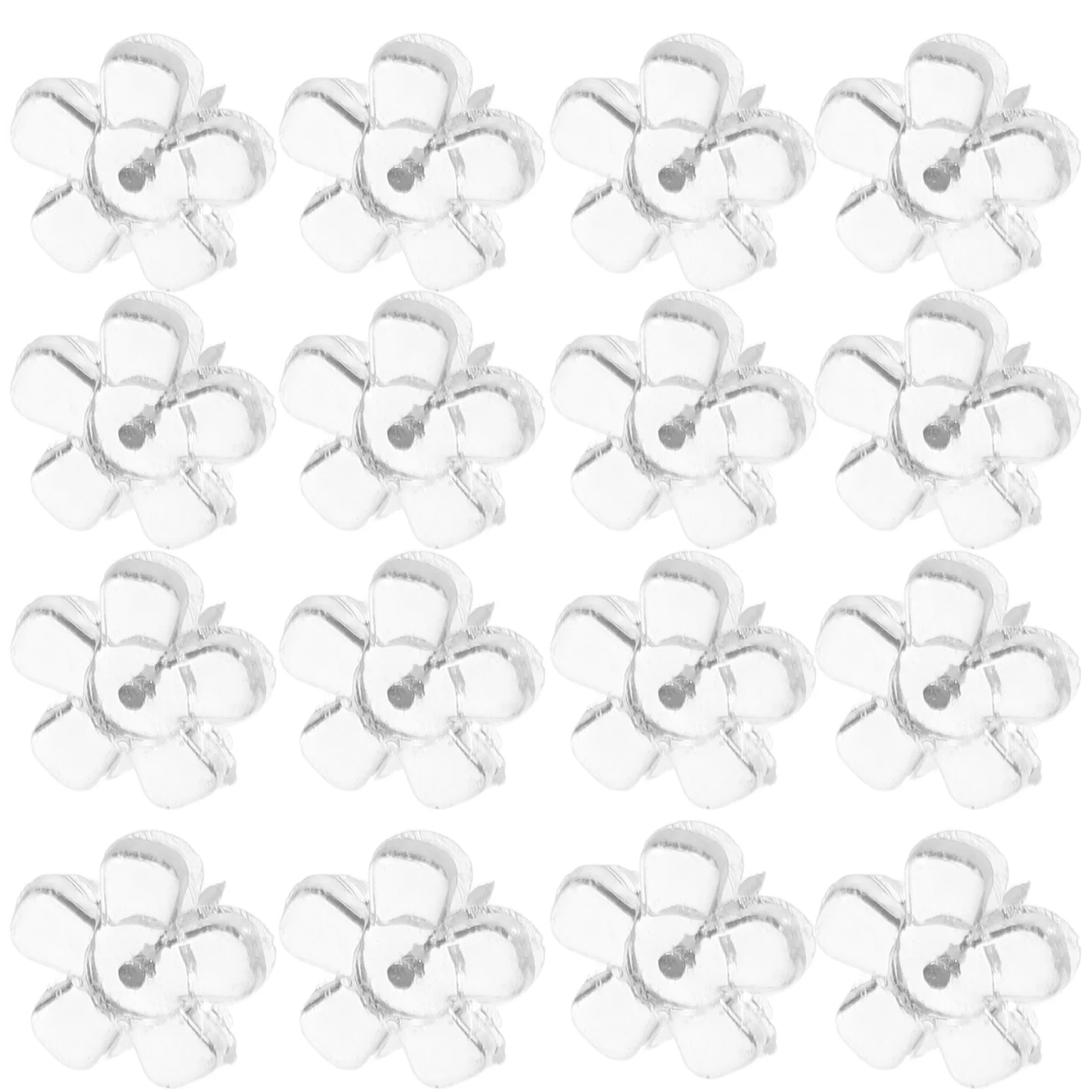 

100Pcs Clear Pushpins Plastic Iron Exquisite Workmanship Solid Long Lasting Message Board Tacks Wall Push Pin