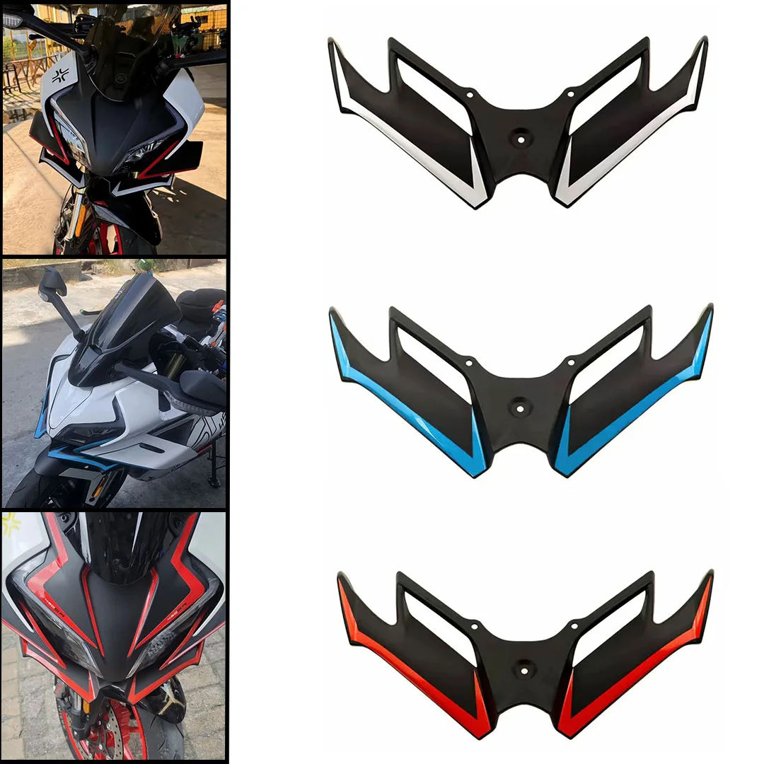 Motorcycle Accessories Winglet Aerodynamic Wing Kit Spoiler For CFMOTO 450SR 450 SR Wind Wing Air Deflector