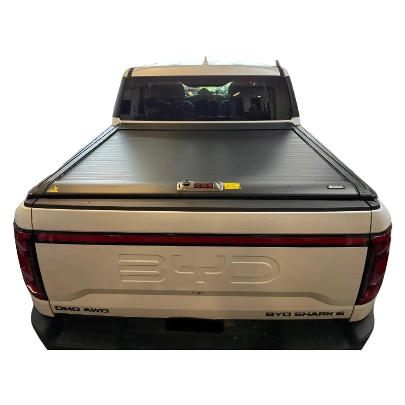 

Byd Shark 6 Retractable Folding Roll-Up Tonneau Cover Waterproof Aluminum Alloy Locking Function Compatible Ranger Pickup Truck