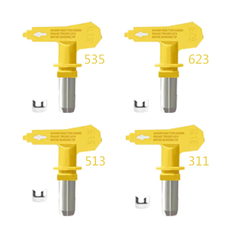 Webool Airless Verfspuitpistool, Hogedruk 3600 Psi Met 4 X Draaibare 211,415,517,621 En 6 X Filter