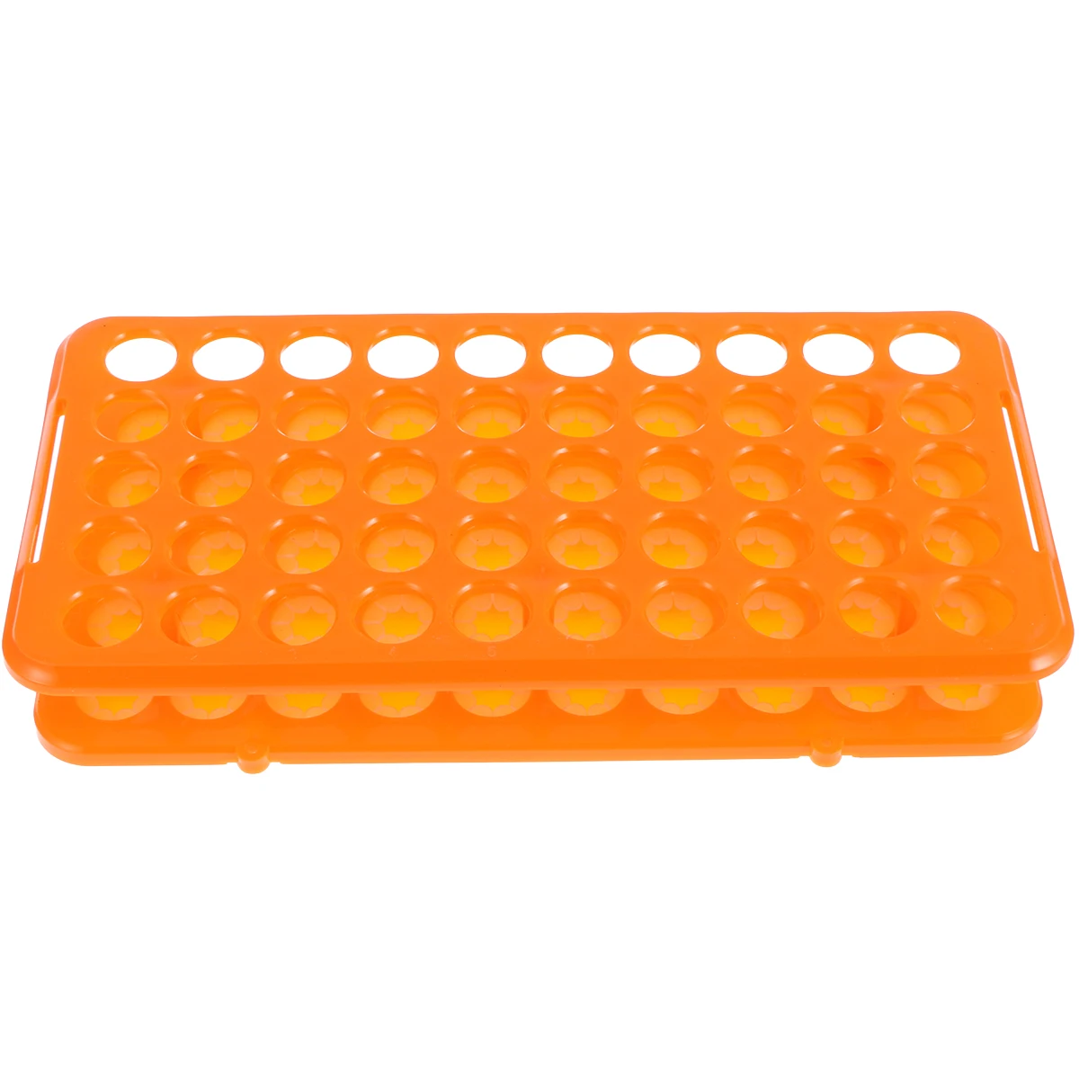 

Test Tube Laboratory 50 Slots Tubes Holder PP Laboratory Tube Rack Thickened Various Sizes Silicone Gasket