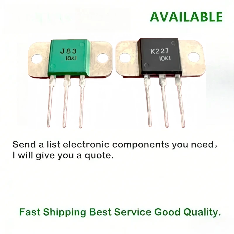 

2Pcs=1pair/Lot new original 2SK227/2SJ83/K227/J83 pairing tube