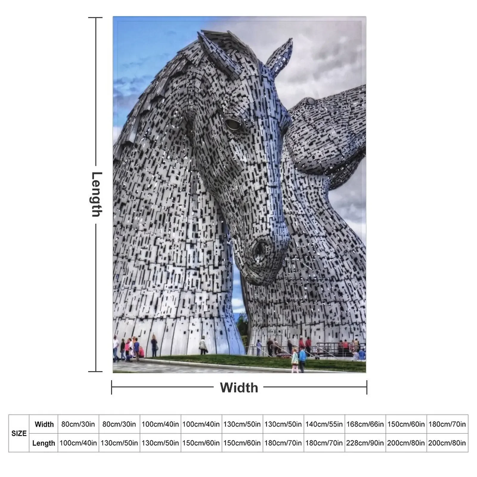 The Kelpies Throw Blanket Summer Baby for sofa Furry Blankets