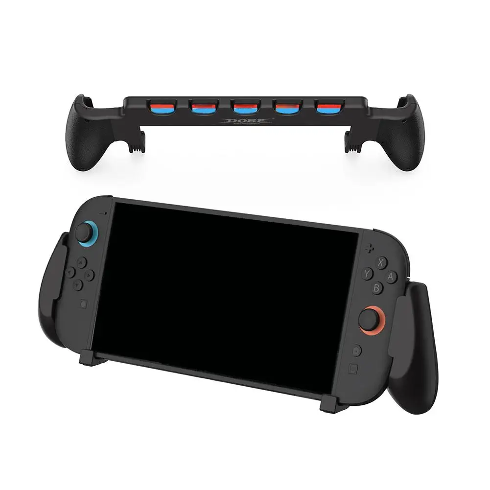 For Nintendo 2 Console Grip Cover Anti-scratch Protective Shell With 5 Game Card Slots Protection Sleeve Game Accessories