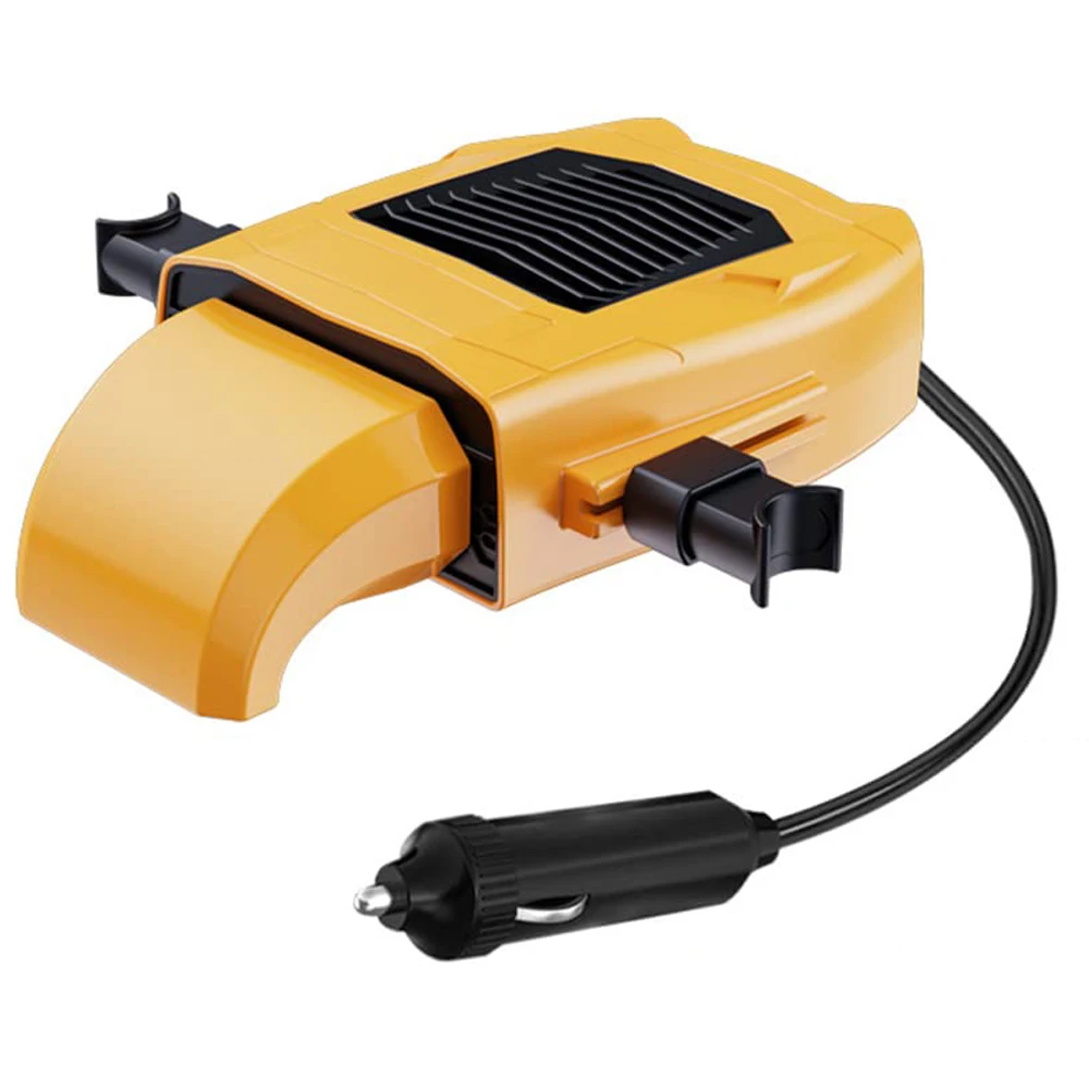 

Автомобильный обогреватель, портативный автомобильный вентилятор с широким углом 70 ° Отопление 12 В ABS Черный автомобильный обогреватель с питанием от автомобиля с вилкой прикуривателя