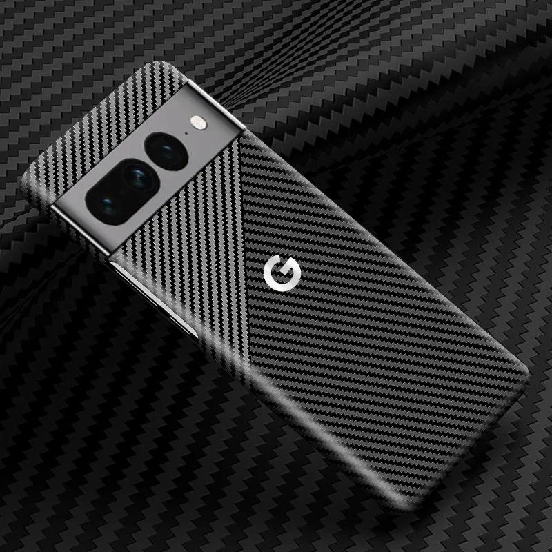 高級ビジネス向けスムーズタッチケブラー炭素繊維製スマホケース Google Pixel 10 9 Pro XL 8 7 A Pro カメラフルパック保護カバー