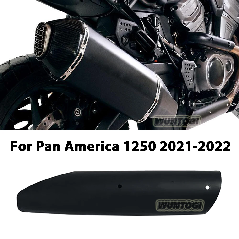

For PAN AMERICA 1250 Accessories PA 1250S Exhaust cover Heat Shield Muffler Heat Shield PANAMERICA1250 2021-2022