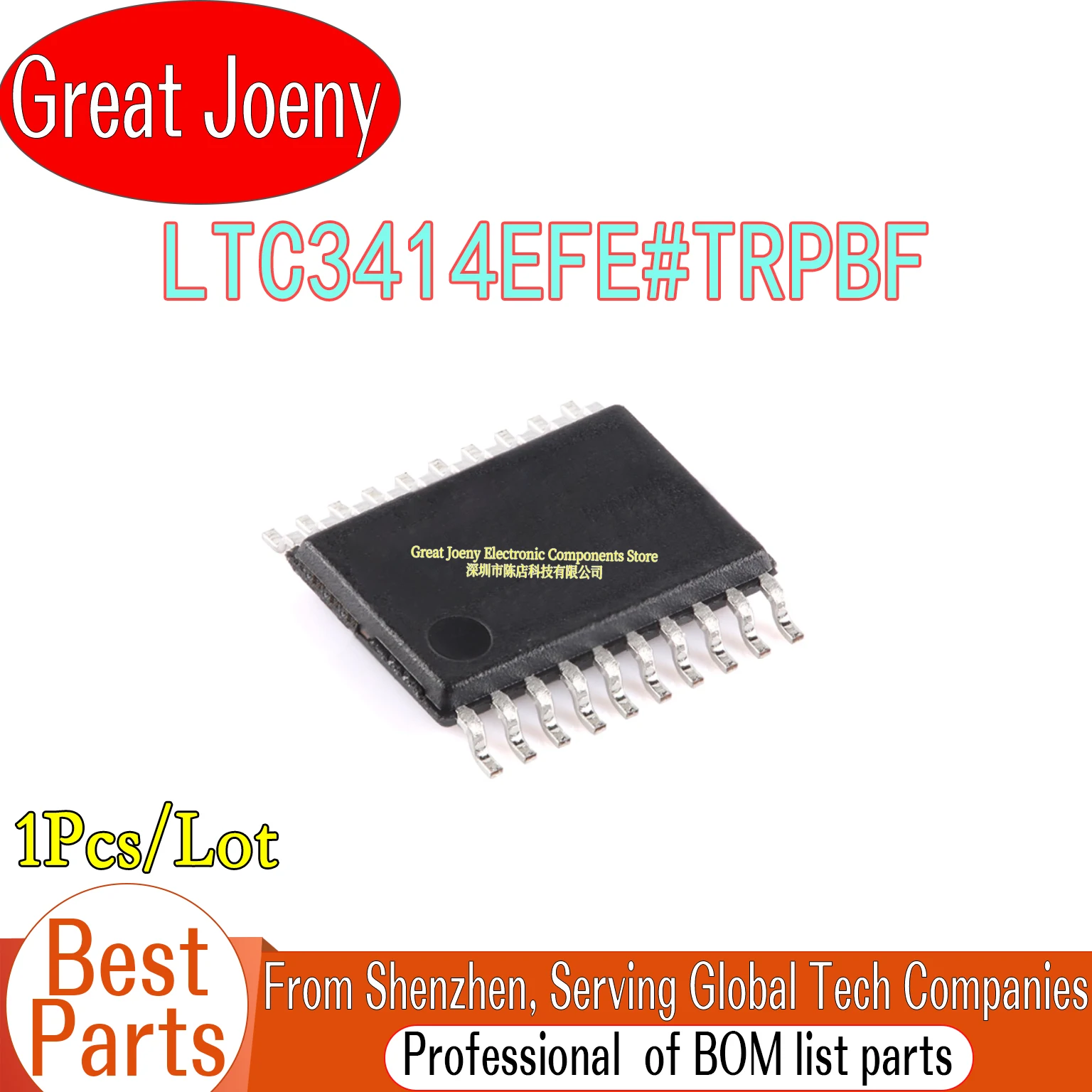 

100% New Original LTC3414 LTC3414EFE#TRPBF LTC3414EFE IC Chipset TSSOP-20