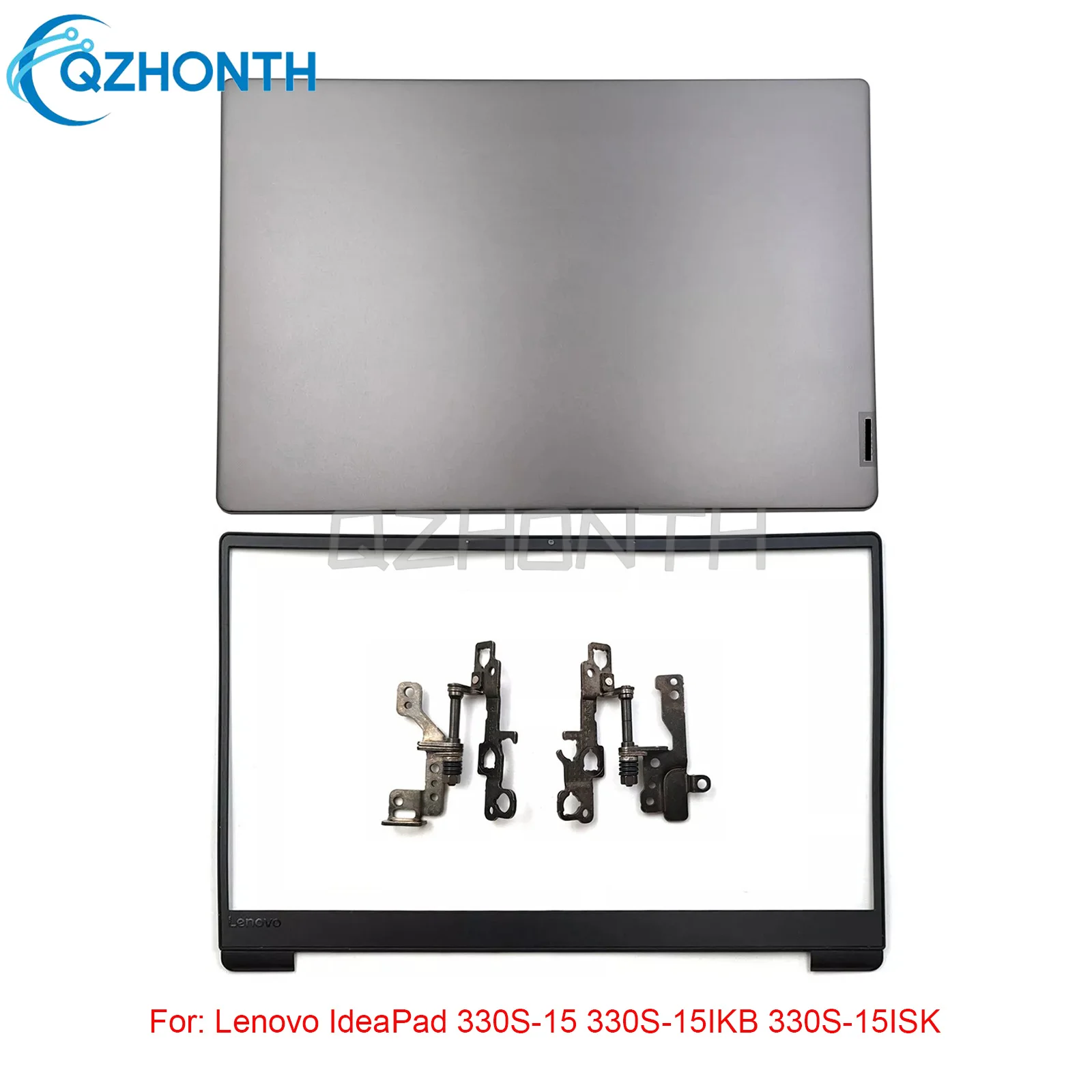 

Новая задняя крышка ЖК + передняя панель + петли для Lenovo IdeaPad 330S-15 330S-15IKB 330S-15ISK 15,6"