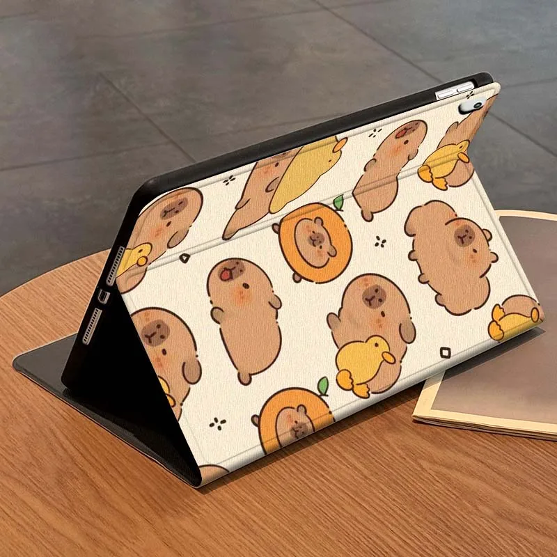 Cartoon Capybara For Huawei Honor Pad 9 8 7 6 V9 V8 V7 X9 X8 X7 GT2 GT 10 5 13.3 13 10.1 Pro Inch Tablet Case