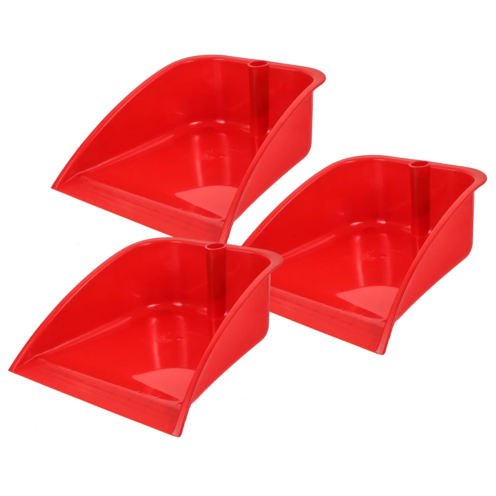 

3Pcs Garbage Shovel Head Replacement Thick Wide Plastic Snow Shovel Attachment Ice Remover for Outdoor Use Ice Remover