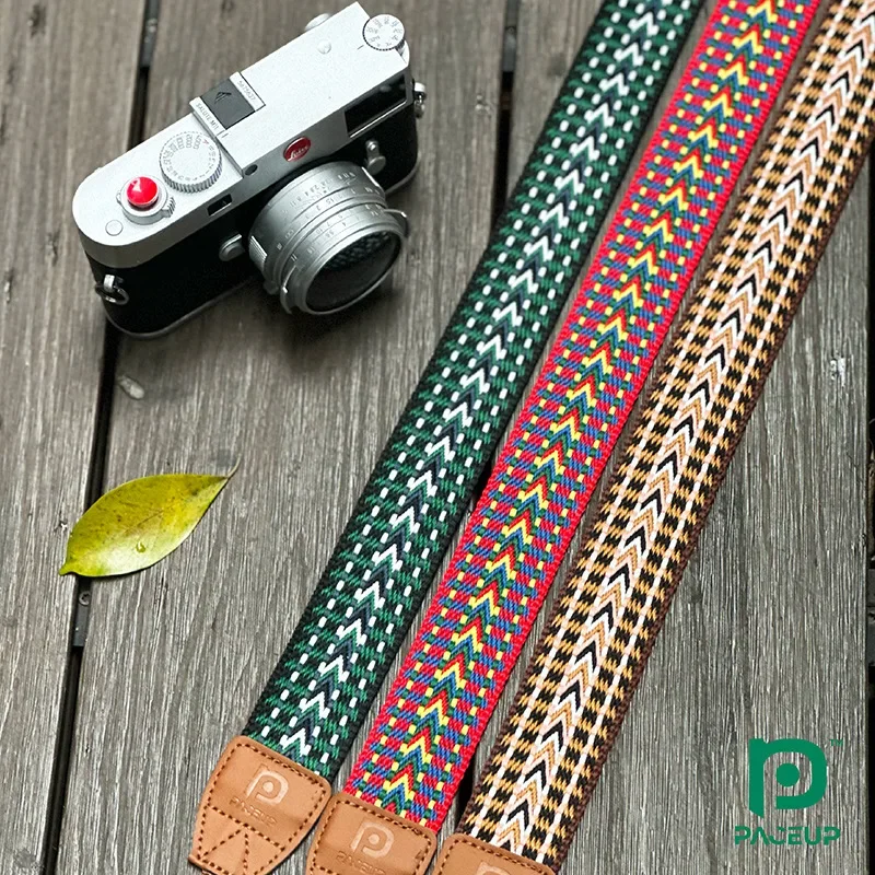 3.8cm Universal Camera Strap Woven Neck Shoulder Belt for Sony Canon R50 Fujifilm Nikon Leica Mirrorless DSLR Camera Accessories