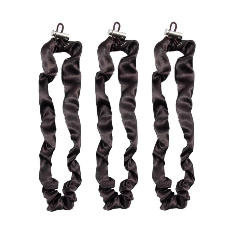 Multipacks of Silk Hair Scrunchies No Slip Ponytail Holders for Women Ladies