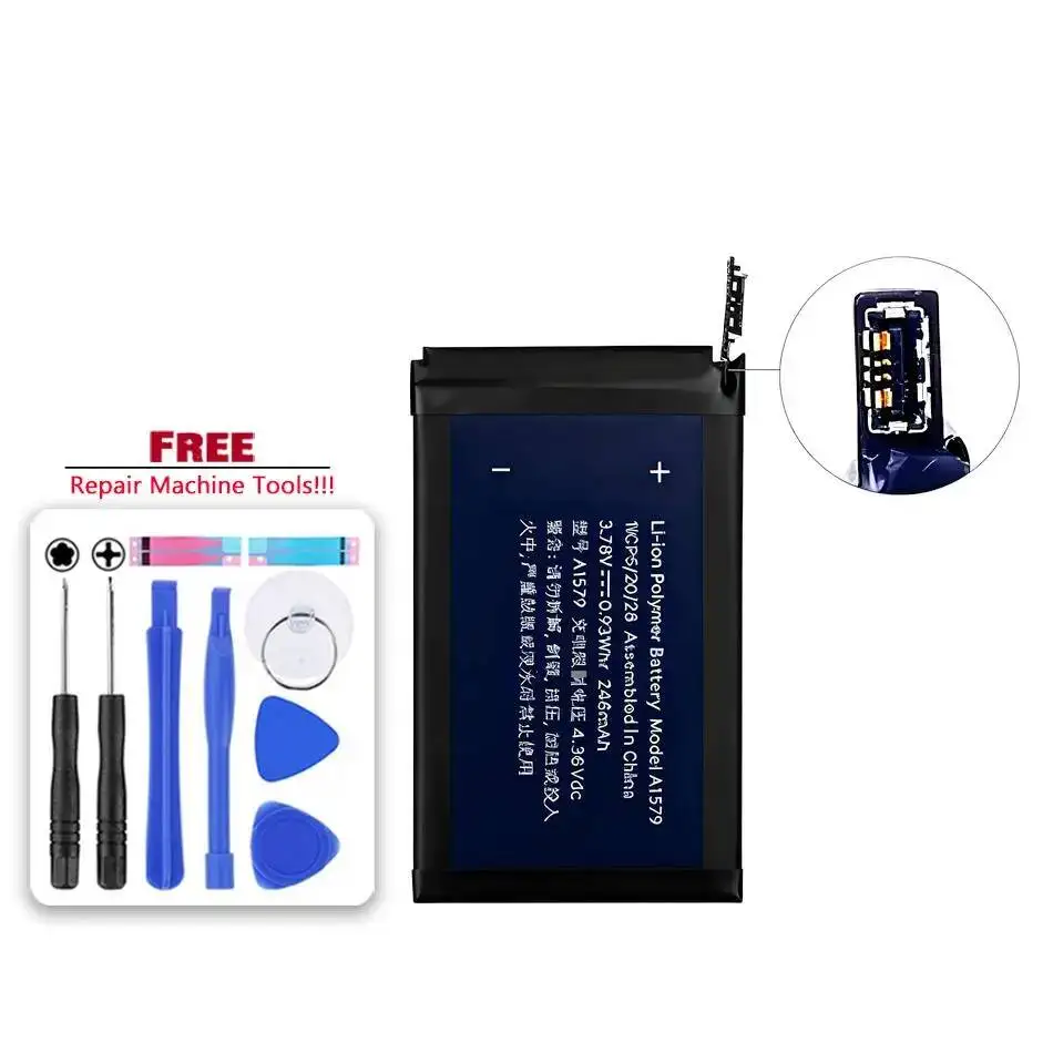 

Высокая емкость для Apple Watch Iwatch Series 1 S1 38 мм Series 1 Безопасный аккумулятор