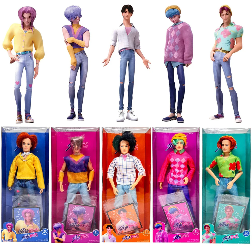 

Охотники на демонов 11, подвижная игрушка SajaBoys K-POP Boy Band, кукла Demon Saga, экшн-фигурка, игрушка, персонаж аниме, игрушка «сделай сам»