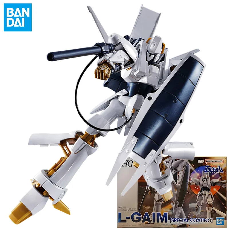 

Bandai Original GUNDAM HG Series LGAIM SPECIAL COATING Anime Action Figure Assembly Model Toys Collectible Model Ornaments Gifts