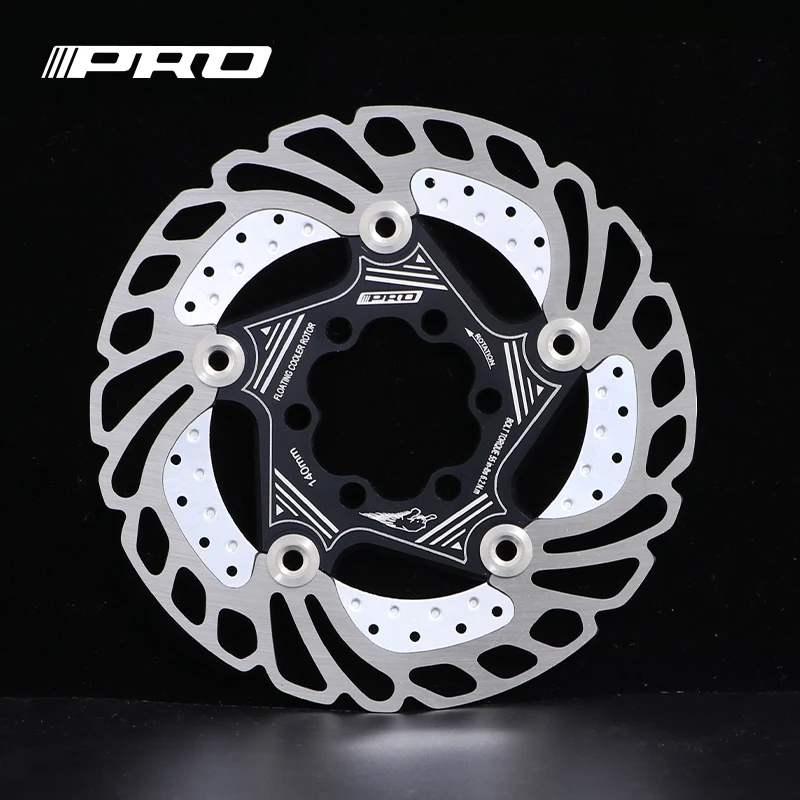 IIIPRO Mountain Bike MTB DH 6inch 160/180/203mm cooling Disc Heat dissipation Brake Rotor Down hill Floating bicycle Brake rotor