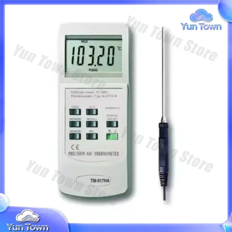 for Lutron TM-917HA digital thermometer hygrometer temperature and humidity meter precision multimeter for HVAC electrical