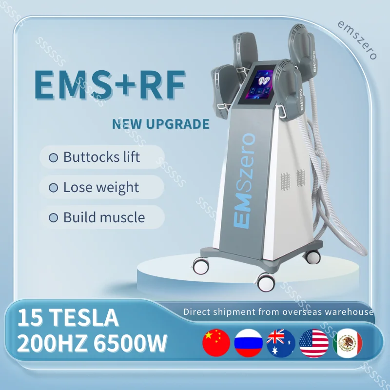 

EMSSLIM NEO RF 2024 профессиональная импульсная машина EMSZERO для скульптурирования тела, стимуляции мышц, удаления жира EMS HIEMT PRO