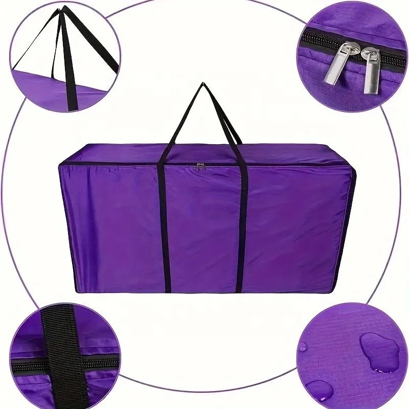 حقيبة تخزين ذات سعة كبيرة على شكل قش الحصان وحقيبة تغذية الماشية #5