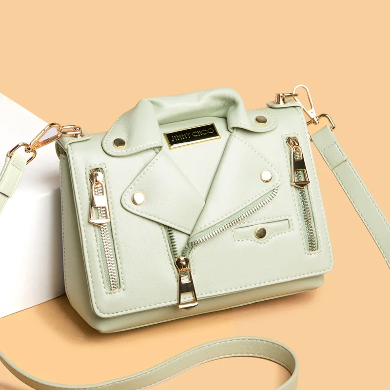 Personalized Clothing Bag 2025 New Fashionable Rivet Bags For Girls Single Shoulder Crossbody Bag Small Square Bag For Girls