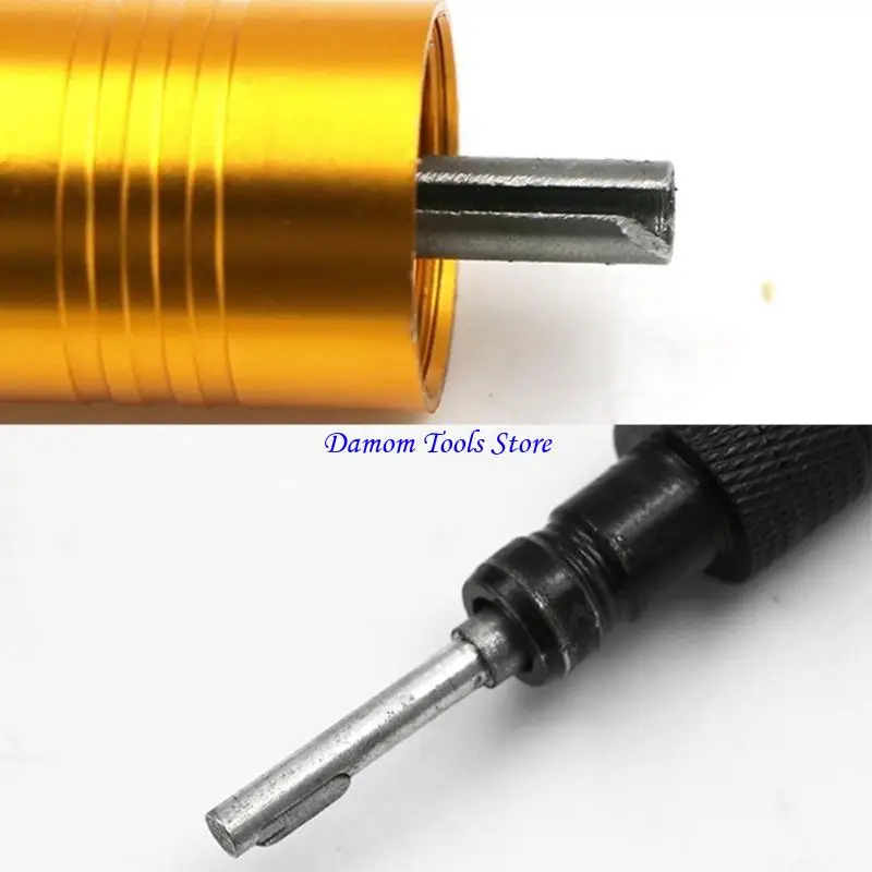 57BE 1Set 0.3-6.5mm Flexible Shaft Drill Chuck Rotary Grinder Tool For Rotary