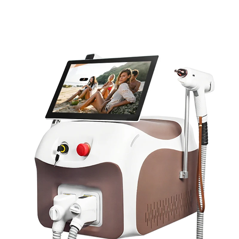 3 In 1 Diode Picosecond Analysis Hair Removal Tattoo Removal  Rejuvenation Machine