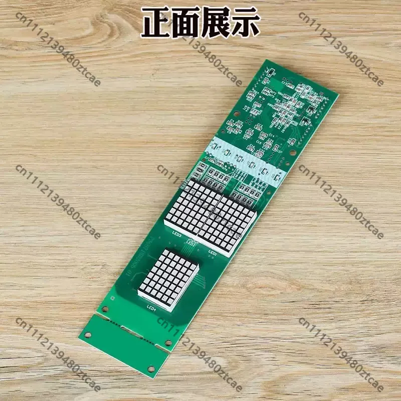 Hall Call Display PCB Board Landing Floor Indicator Panel Replacement Spare Part For Lift External Landing Call Operating